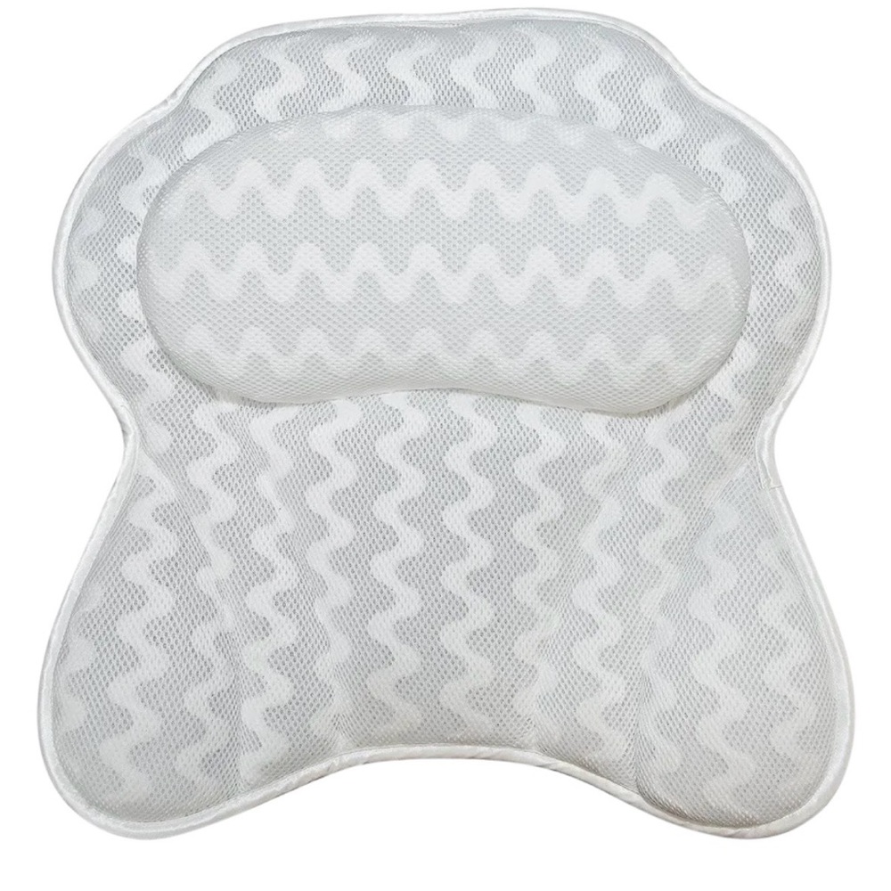 Bath Haven Bathtub Pillow Quilted Air Luxury Escape Bath Pillow